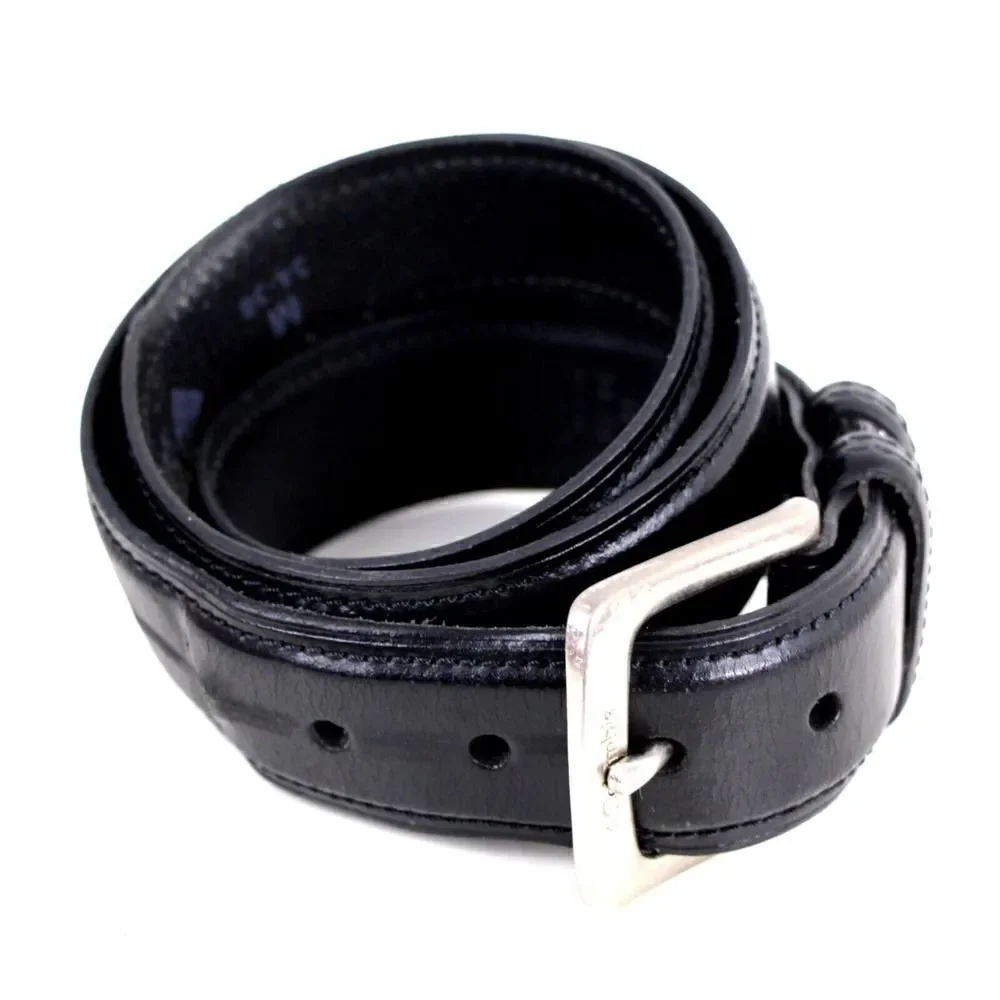 Columbia BLACK GENUINE LEATHER 1 3/8